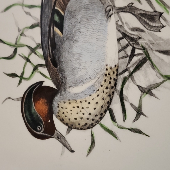 Vintage 1961 Duck by Delano Studios Decorative Plate - Picture 3 of 7